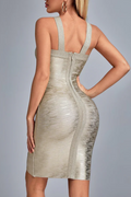 Women's Rutia Metallic Mini Bandage Dress