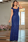 Women's Qera Embellished Bodycon Maxi Dress Blue