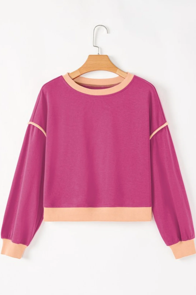 Women's Rosey Red Pullover & Skort Set