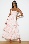 Women's Full Of Fun Maxi Dress Orange