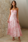 Women's Her Best Version Strapless Maxi Dress
