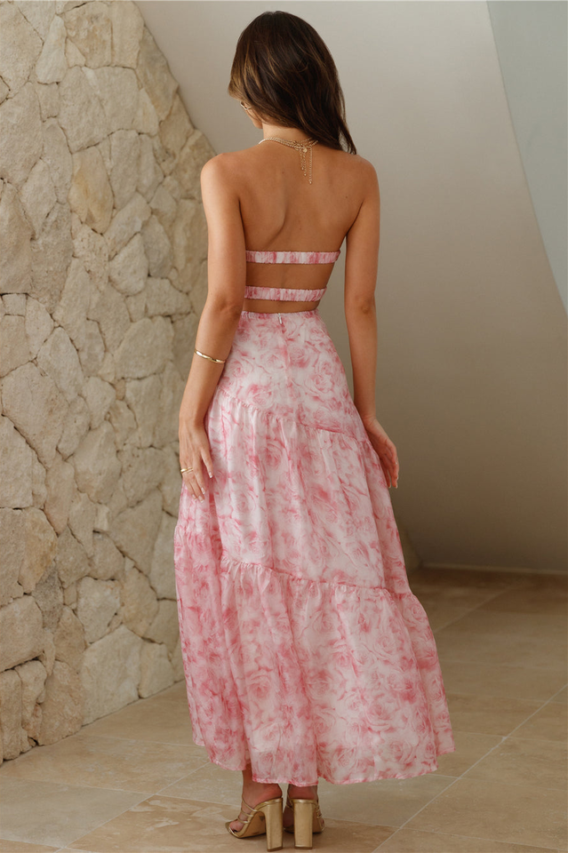 Women's Her Best Version Strapless Maxi Dress