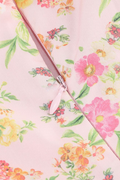 Women's Clarabelle Pink Meadow Print Cotton Sundress