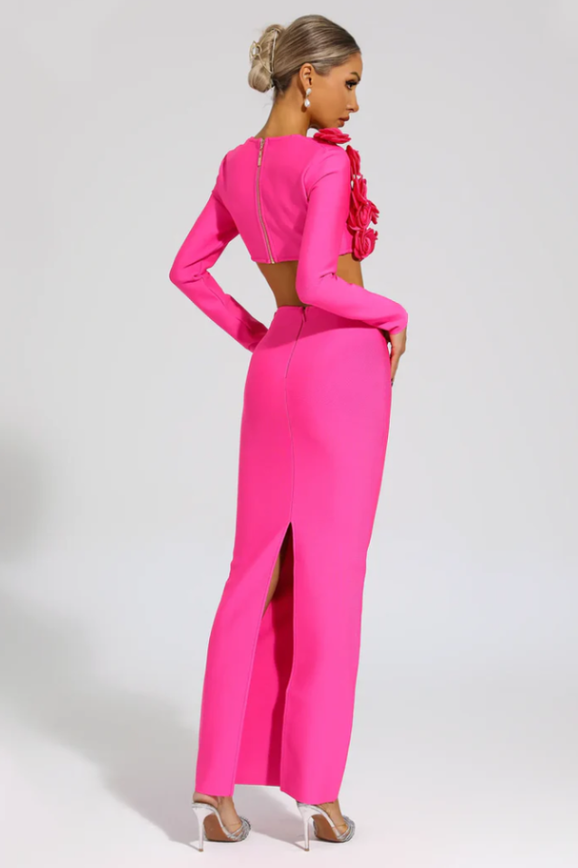 Women's Dellis Flower Bandage Skirt Set
