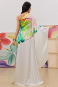Women's Bernice Printed Single Sleeve Maxi Dress