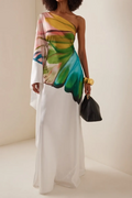 Women's Bernice Printed Single Sleeve Maxi Dress