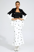 Women's Theobald Polka Dot Sequins Blazer Set