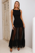 Women's Chic Whispers Maxi Dress Black