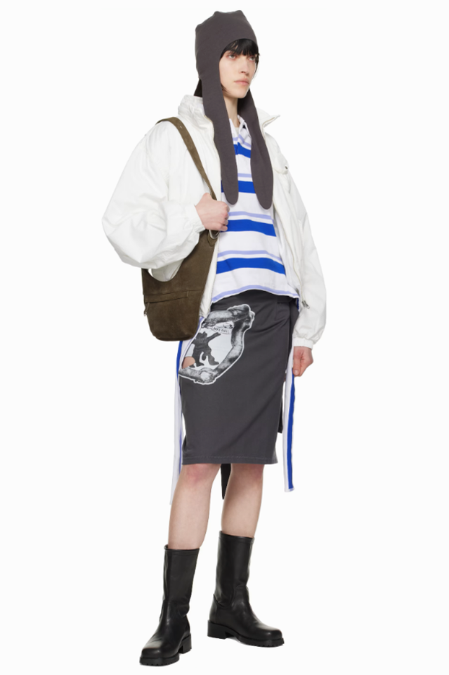 Women's Alorar Hug & Heart Cutout Skirt