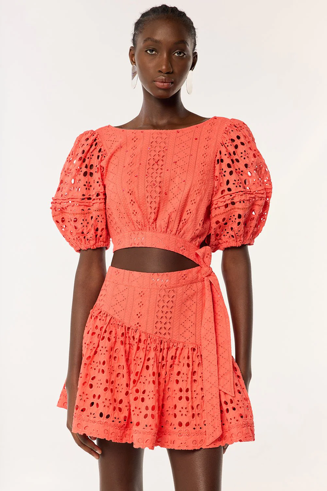 Women's Chantal Short Dress Orange