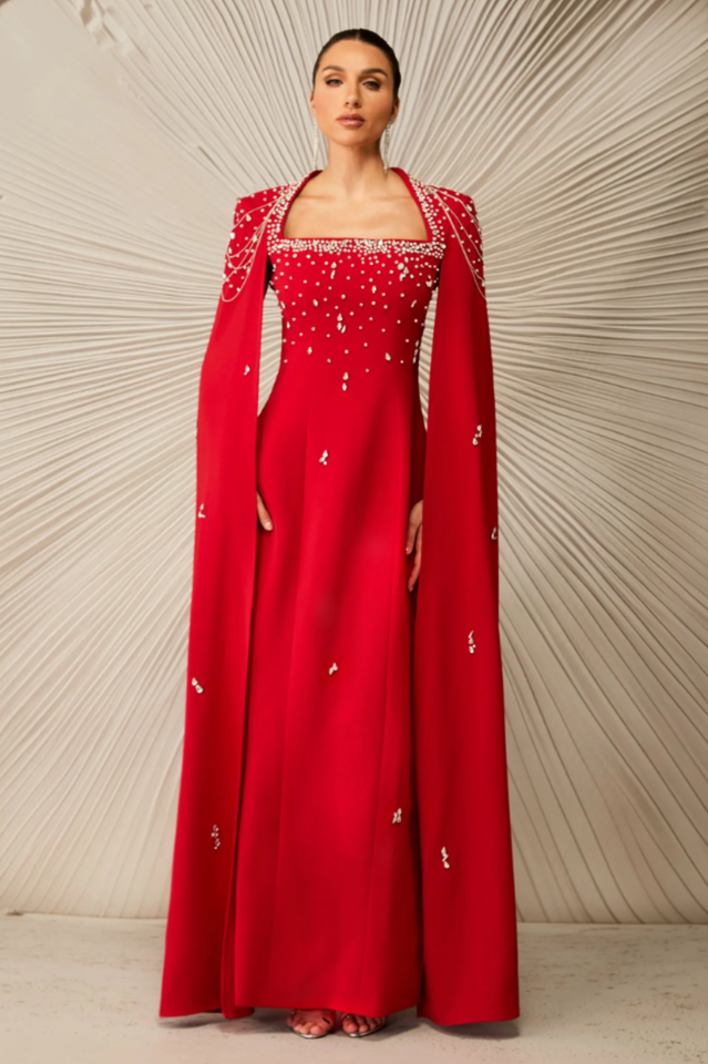 Women's Diana Crystal Embellished Maxi Dress