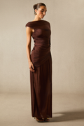 Women's Aubrie Draped Cape Maxi Dress