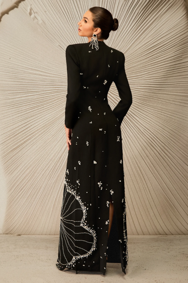 Women's Virginia Diamond Embellished Maxi Dress