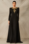 Women's Aria Embellished Long Sleeve Maxi Dress