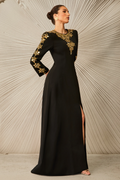 Women's Aria Embellished Long Sleeve Maxi Dress