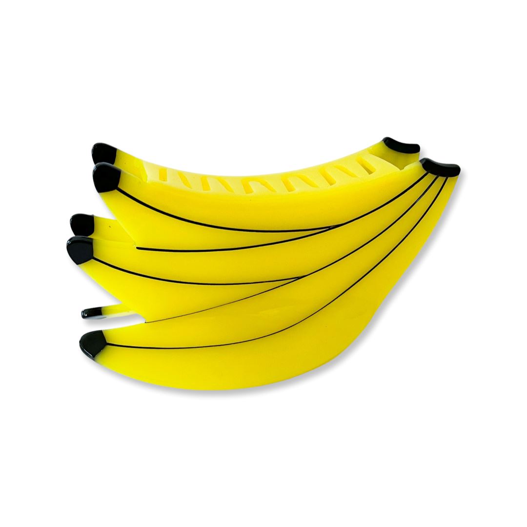 Banana Bunch Hair Claw Accessories Jenny Lemons 