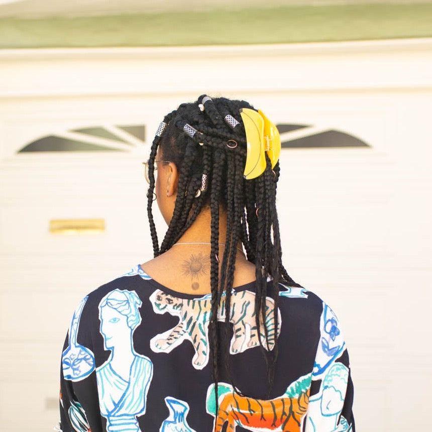 Banana Hair Claw Accessories Jenny Lemons 