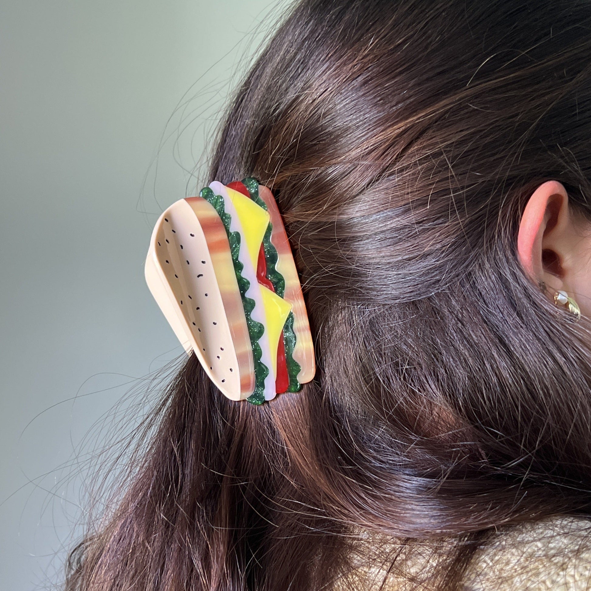 Deli Sandwich Hair Claw Accessories Jenny Lemons 