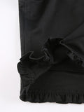 Women's Frill Trim Corset Top