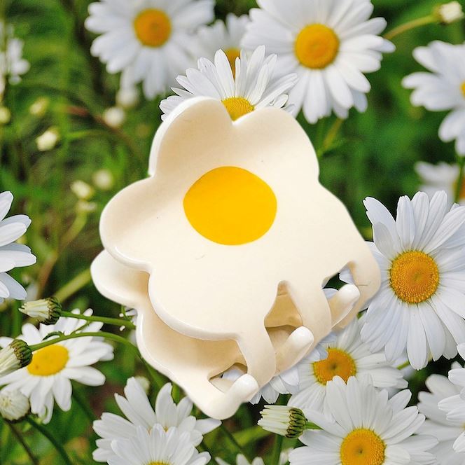 Mini Flower Hair Claw Accessories Jenny Lemons 