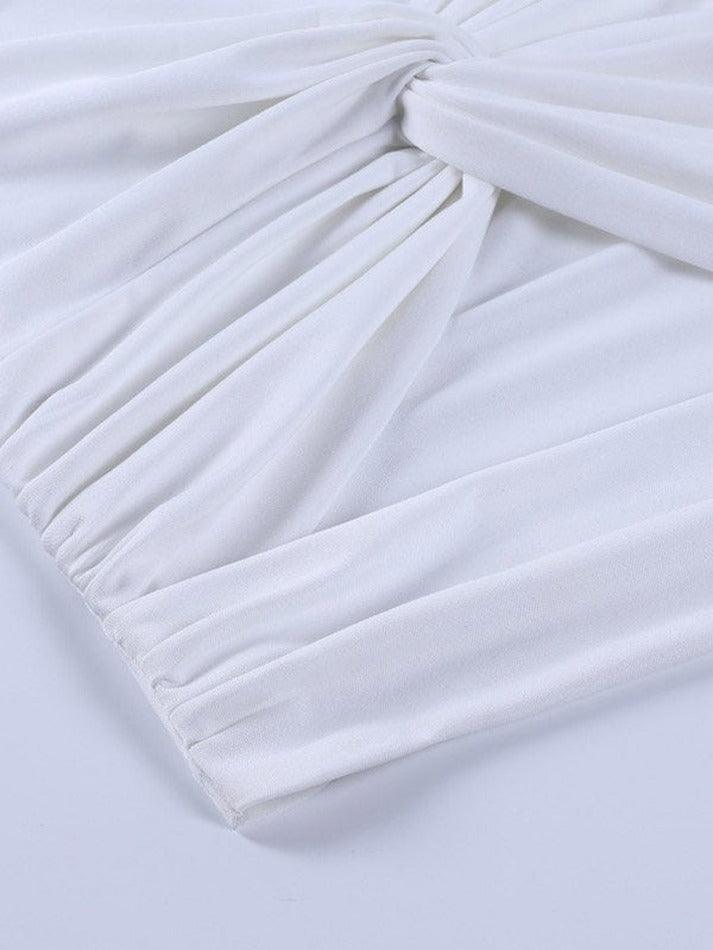 Women's Twisted Cutout Crop Tank Top